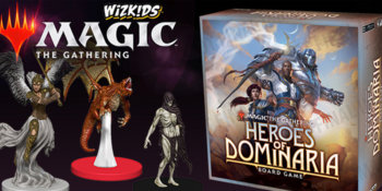 “Magic: The Gathering – Heroes of Dominaria Board Game”: news sul gioco da tavolo della Wizard of the Coast e WizKids