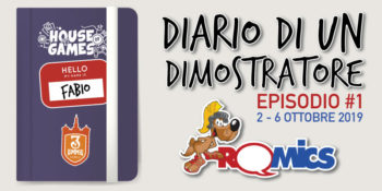DIARIO DI UN DIMOSTRATORE: Episodio #1 – ROMICS (2-6 Ottobre 2019)