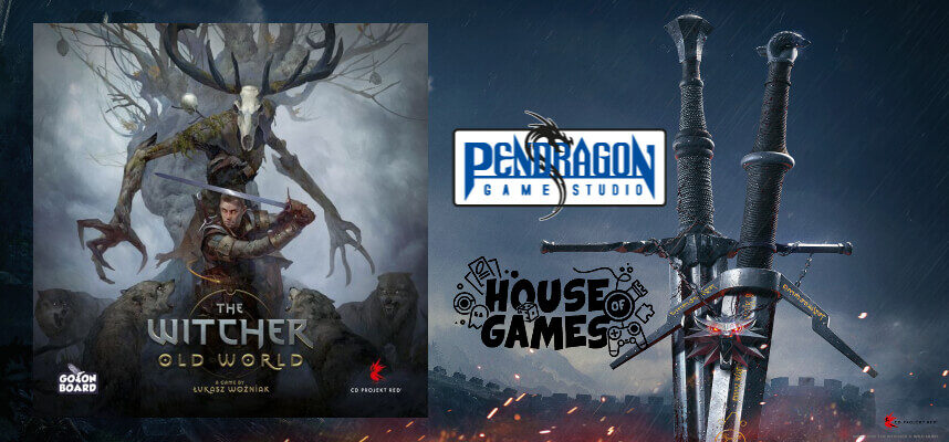 Pendragon Annuncia Il Gioco Da Tavolo The Witcher: Old World