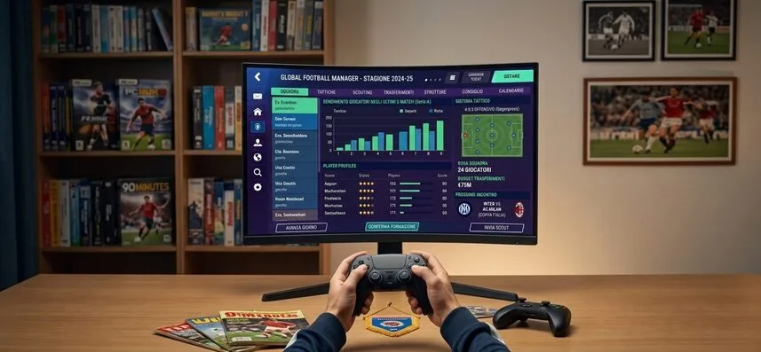 Allenatori con il controller: la storia dei videogiochi di calcio manageriali