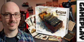 ENIGMA – THE SECRET WAR: Un vero GIOIELLO di Deduzione e Bluff (ANTEPRIMA Gamefound)