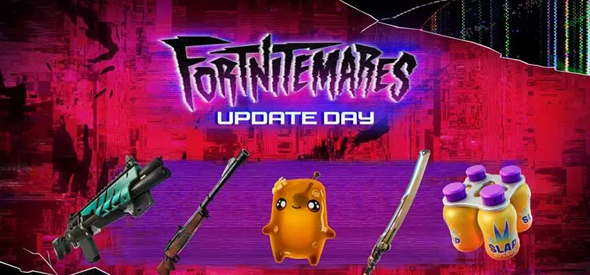 Fortnite x Obsession è live: Sprite rubagente, Loot Hack da sbloccare e Power Hours con il guanto di Freddy
